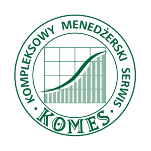 Logo KOMES – Kompleksowy Menedżerski Serwis